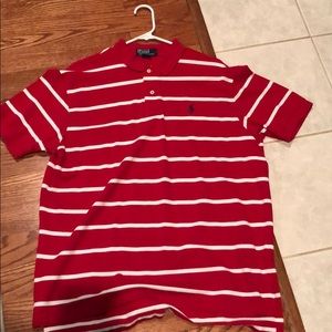 Polo Ralph Lauren Red and White Polo